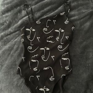 Patterned Body suit